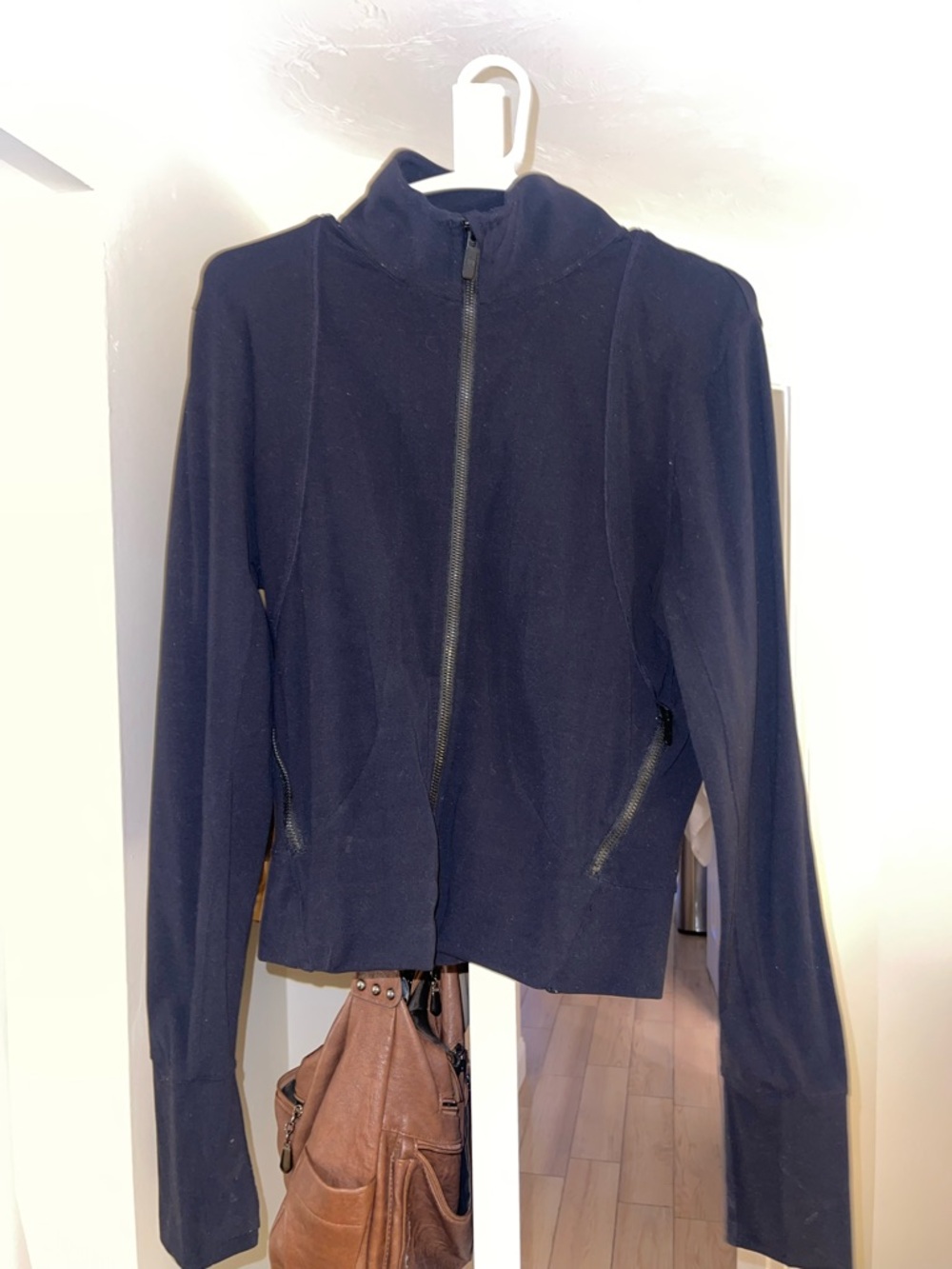 lululemon athletica Black Full-Zip Jacket
